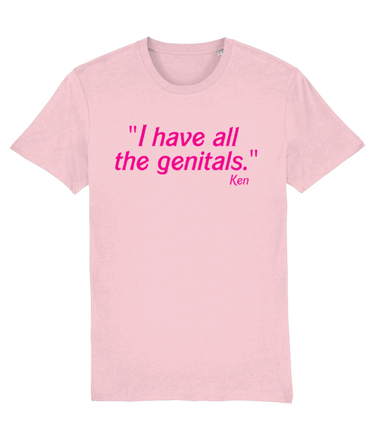 I have all the genitals tshirt
